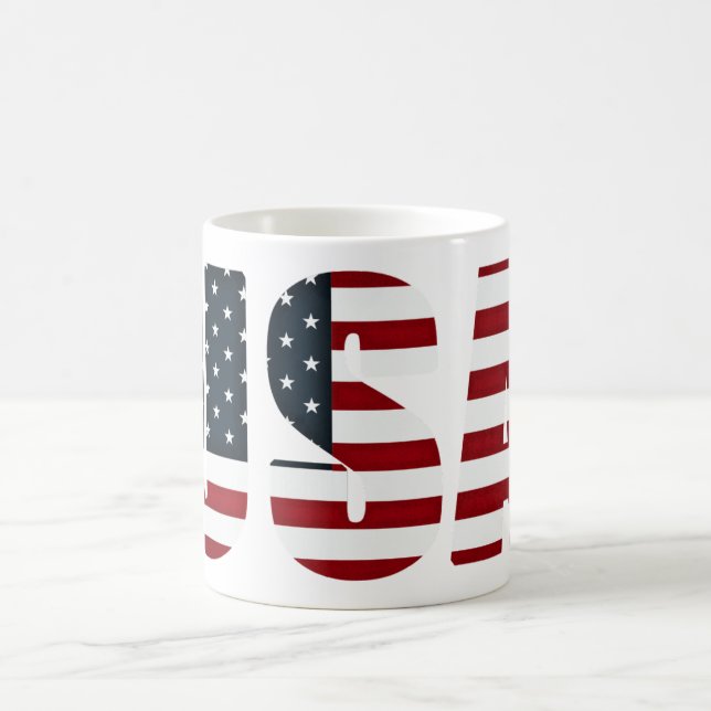 Caneca De Café bandeira americana - EUA (Centro)