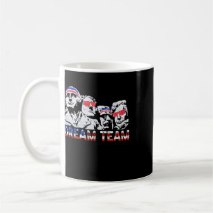Caneca De Café Bandeira Americana EUA Equipe dos Sonhos Patriótic