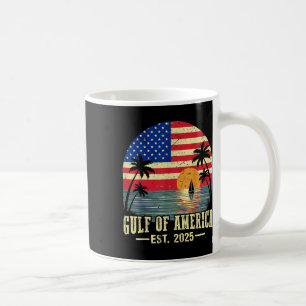 Caneca De Café Bandeira Americana G.2025 Do Golfo De Eua