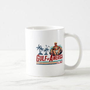 Caneca De Café Bandeira Americana G.2025 Do Golfo De Eua