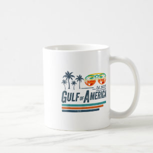 Caneca De Café Bandeira Americana G.2025 Do Golfo De Eua