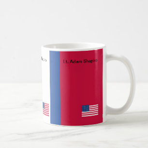 Caneca De Café Bandeira Americana Patriótica