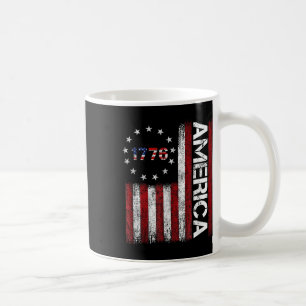 Caneca De Café Bandeira americana patriótica Est 1776 4 de julho