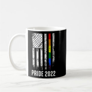 Caneca De Café Bandeira Americana Rainbow Usa Gay Lgbtq Lgbt Prid