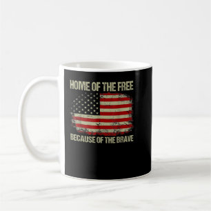 Caneca De Café Bandeira Americana Veterano Para Homens Mulheres C