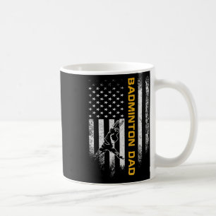 Caneca De Café Bandeira Americana Vintage Usa Orgulhoso Pai de Ba