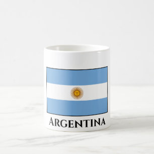 Caneca De Café Bandeira Argentina (argentina)