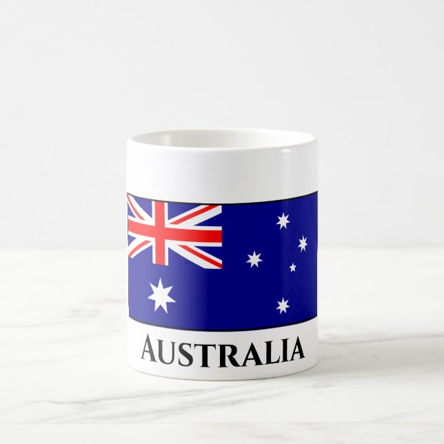 Caneca De Café Bandeira Austrália (australiana) (Centro)
