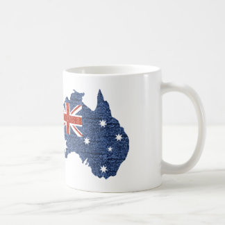 Caneca De Café bandeira australiana sequencial