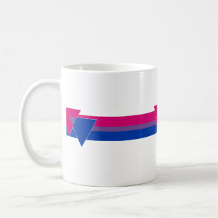 Caneca De Café Bandeira bissexual do orgulho