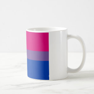 Caneca De Café Bandeira bissexual do orgulho