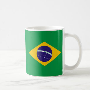 Caneca De Café bandeira brasileira