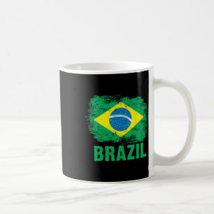 Caneca De Café Bandeira Brasileira de Futebol Brasileiro