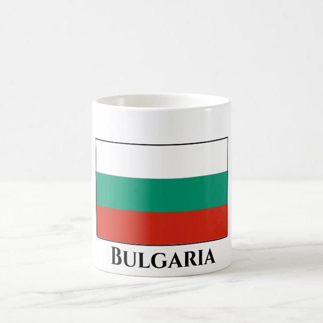 Caneca De Café Bandeira Bulgária (Centro)