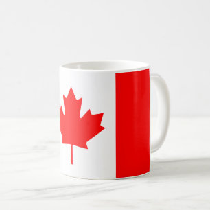 Caneca De Café Bandeira Canadense