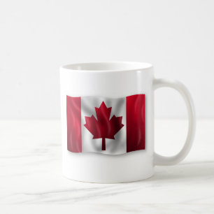 Caneca De Café Bandeira canadense