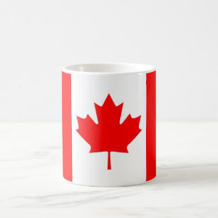 Caneca De Café bandeira canadense