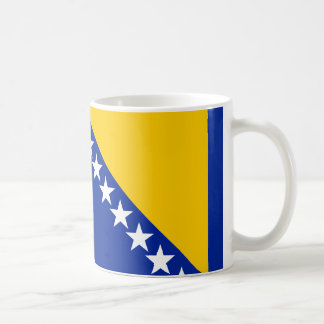Caneca De Café Bandeira Cerâmica da Bósnia-Herzegovina