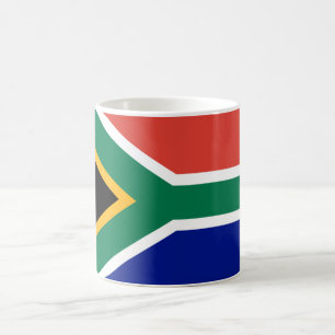 Caneca De Café Bandeira da África do Sul
