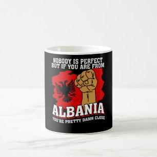 Caneca De Café Bandeira da Albânia, albaneses do Kosovo