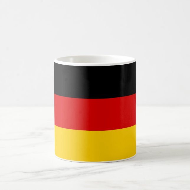 Caneca De Café Bandeira da Alemanha (Deutschland) (Centro)