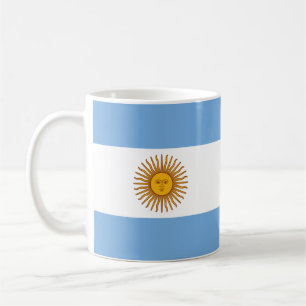 Caneca De Café Bandeira da Argentina