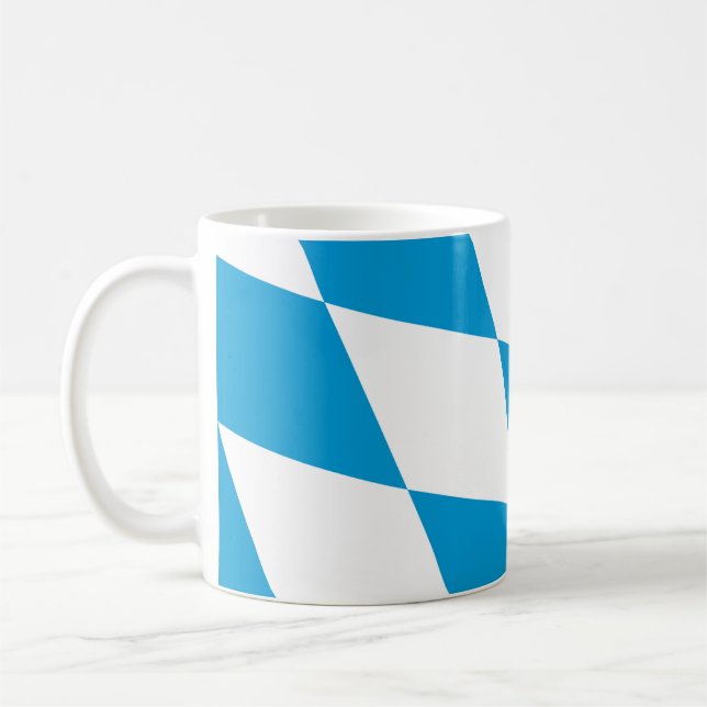 Caneca De Café Bandeira da Baviera, ALEMANHA (Esquerda)