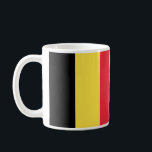Caneca De Café Bandeira da Bélgica<br><div class="desc">Bandeira da Bélgica</div>