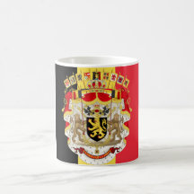 Bandeira da Bélgica & COA