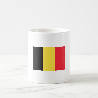 Caneca De Café Bandeira da Bélgica Mug