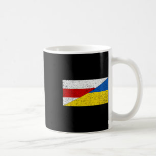 Caneca De Café Bandeira da Bielorrússia Ucrânia Orgulho bielorrus