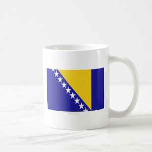 Caneca De Café Bandeira da Bósnia e Herzegovina