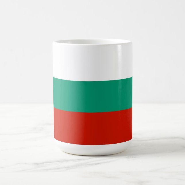 Caneca De Café Bandeira da Bulgária (Centro)