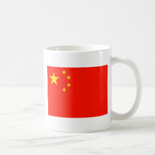 Caneca De Café Bandeira da China - Alta Qualidade