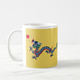 Caneca De Café Bandeira da China da dinastia Qing