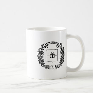 Caneca De Café Bandeira da Cidade de Mariupol Ucrânia 3