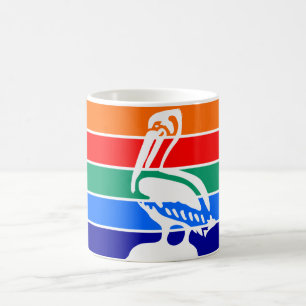 Caneca De Café Bandeira da Cidade de St. Petersburg (Flórida)