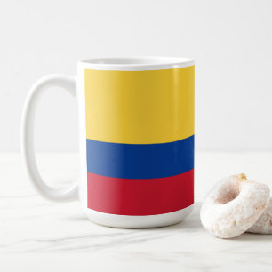 Caneca De Café bandeira da Colômbia