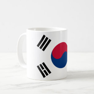 Caneca De Café Bandeira da Coreia do Sul (Coreia do Sul)