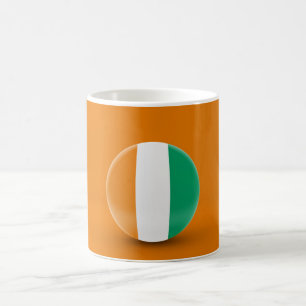 Caneca De Café Bandeira da Costa do Marfim
