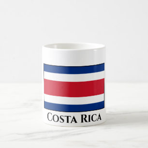 Caneca De Café Bandeira da Costa Rica
