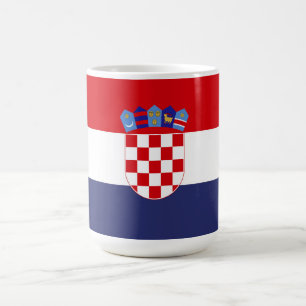 Caneca De Café Bandeira da Croácia