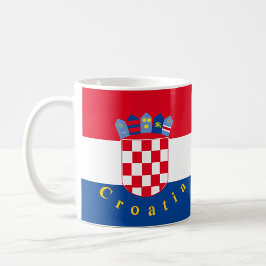 Caneca De Café Bandeira da Croácia