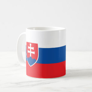 Caneca De Café Bandeira da Eslováquia