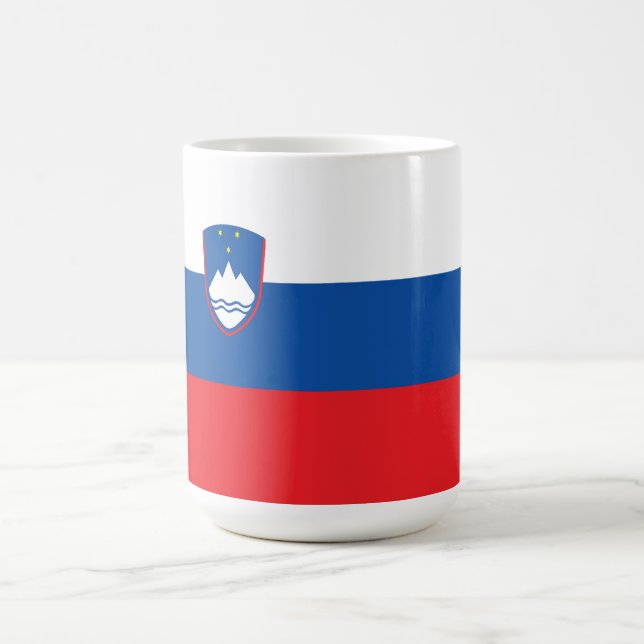 Caneca De Café bandeira da Eslovênia (Centro)
