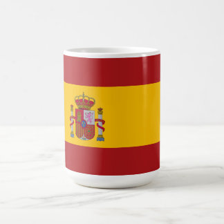 Caneca De Café Bandeira da Espanha | Bandeira Nacional da Espanha