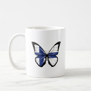 Caneca De Café Bandeira da Finlândia