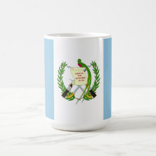 Caneca De Café Bandeira da Guatemala