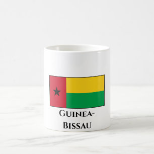 Caneca De Café Bandeira da Guiné-Bissau