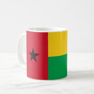 Caneca De Café Bandeira da Guiné-Bissau